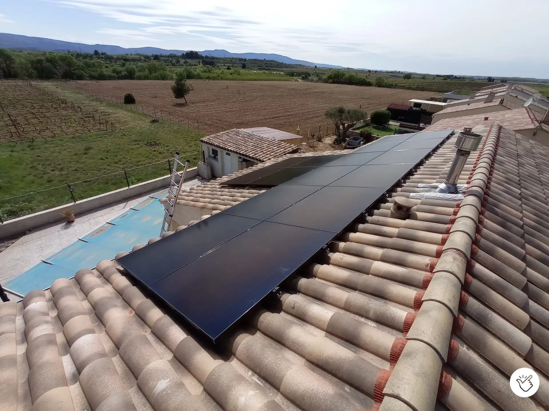 Installation panneaux solaires Q-Cells Montpellier