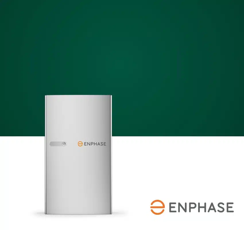 Batterie Enphase pour stockage d'énergie solaire.