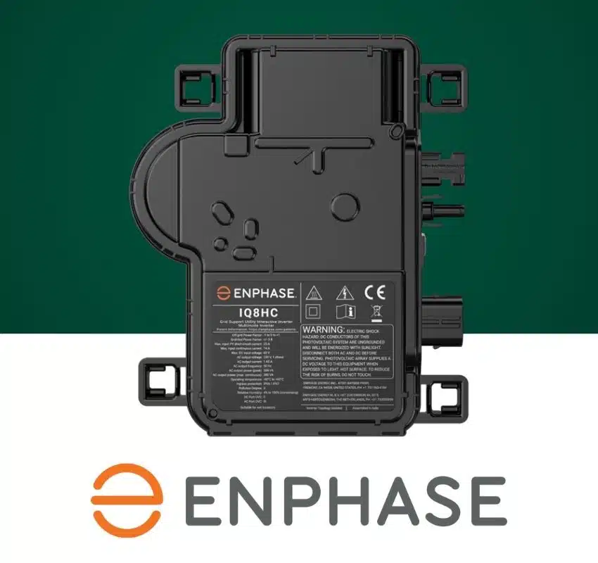 Micro-onduleur Enphase IQ8HC, puissant et modulable