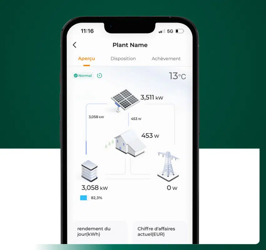 App monitoring iSolarCloud 