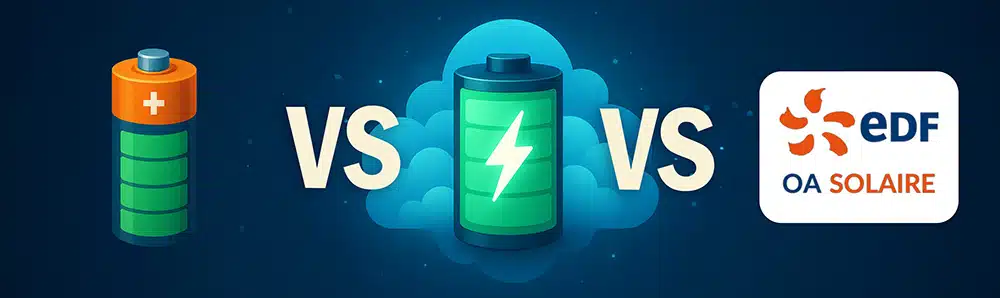 Batterie virtuelle, batterie physique ou revente : que choisir ?